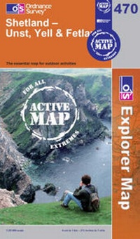 Abbildung von: Shetland - Unst, Yell and Fetlar - Ordnance Survey