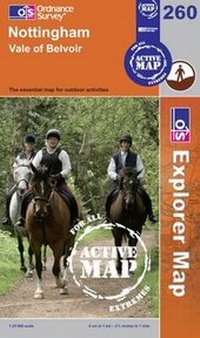 Abbildung von: Nottingham, Vale of Belvoir - Ordnance Survey