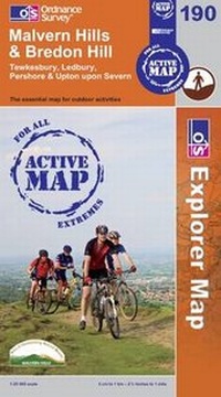 Abbildung von: Malvern Hills and Bredon Hill - Ordnance Survey