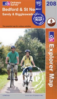 Abbildung von: Bedford and St Neots, Sandy and Biggleswade - Ordnance Survey