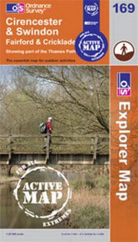 Abbildung von: Cirencester and Swindon - Ordnance Survey