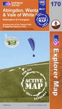 Abbildung von: Abingdon, Wantage and Vale of White Horse - Ordnance Survey