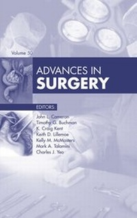 Enlarge image Cover: Advances in Surgery 2016 - Elsevier