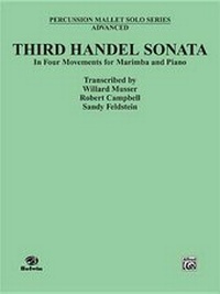 Abbildung von: Third Handel Sonata for Marimba and Piano - Warner Bros. Publications Inc.,U.S.