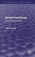 Cover: Soviet Psychology - Routledge