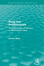 Cover: Party and Professionals - Routledge