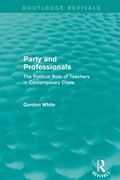 Cover: Party and Professionals - Routledge
