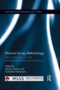 Cover: Electoral Survey Methodology - Routledge