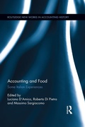 Cover: Accounting and Food - Routledge