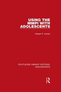 Cover: Using the MMPI with Adolescents - Routledge