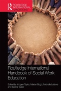 Cover: Routledge International Handbook of Social Work Education - Routledge