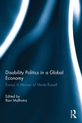 Cover: Disability Politics in a Global Economy - Routledge
