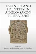 Cover: Latinity and Identity in Anglo-Saxon Literature - University of Toronto Press