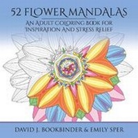 Enlarge image Cover: 52 Flower Mandalas - Diversion Books