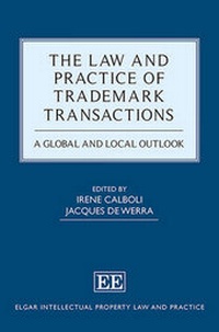 Abbildung von: The Law and Practice of Trademark Transactions - Edward Elgar Publishing
