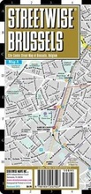 Cover: Streetwise Brussels Map Laminated City Center Street Map of Brussels, Belgium - Streetwise Maps
