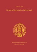 Cover: Deutsch-Tigrinisches W&ouml;rterbuch - Harrassowitz Verlag
