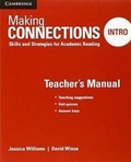 Cover: Making Connections Intro Teacher's Manual - Cambridge University Press