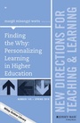 Cover: Finding the Why: Personalizing Learning in Higher Education - Jossey-Bass