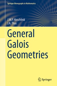 Abbildung von: General Galois Geometries - Springer