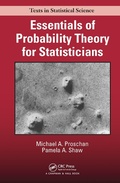 Cover: Essentials of Probability Theory for Statisticians - Chapman & Hall/CRC