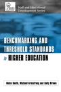 Cover: Benchmarking and Threshold Standards in Higher Education - Routledge Falmer