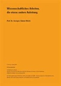 Cover: Wissenschaftliches Arbeiten (print on demand) - Versus