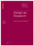 Cover: Design as Research - Birkh&auml;user