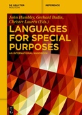 Cover: Languages for Special Purposes - De Gruyter Mouton