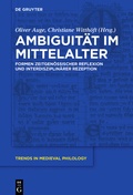 Cover: Ambiguit&auml;t im Mittelalter - De Gruyter