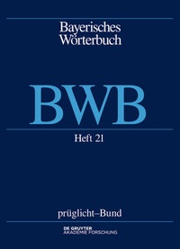 Abbildung von: prüglicht - Bund - De Gruyter Akademie Forschung