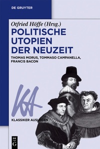 Abbildung von: Politische Utopien der Neuzeit - De Gruyter