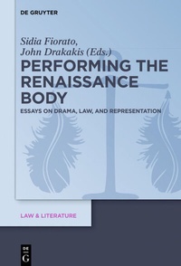 Enlarge image Cover: Performing the Renaissance Body - De Gruyter