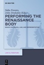 Cover: Performing the Renaissance Body - De Gruyter