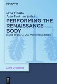 Enlarge image Cover: Performing the Renaissance Body - De Gruyter