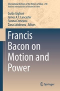 Cover: Francis Bacon on Motion and Power - Springer