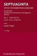Cover: Septuaginta. Band 12,2 - Vandenhoeck & Ruprecht