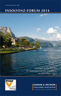 Abbildung von: Insolvenz-Forum 2014 - NWV im Verlag Österreich GmbH