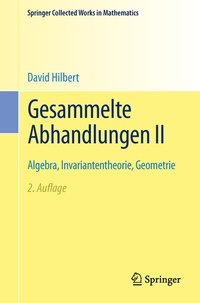 Abbildung von: Gesammelte Abhandlungen II - Springer