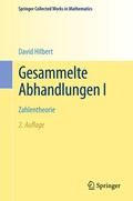 Cover: Gesammelte Abhandlungen I - Springer