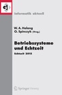 Cover: Betriebssysteme und Echtzeit - Springer Vieweg
