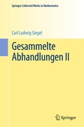 Cover: Gesammelte Abhandlungen II - Springer