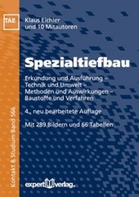 Abbildung von: Spezialtiefbau - expert verlag ein Imprint von Narr Francke Attempto Verlag