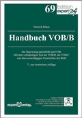 Cover: Handbuch VOB/B - expert verlag ein Imprint von Narr Francke Attempto Verlag