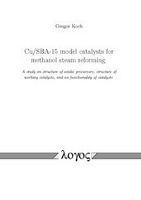 Abbildung von: Cu/SBA-15 model catalysts for methanol steam reforming - Logos Berlin