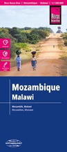 Cover: Reise Know-How Landkarte Mosambik, Malawi (1:1.200.000) - Reise Know-How Verlag Peter Rump GmbH