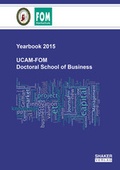 Cover: Yearbook 2015 UCAM-FOM Doctoral School of Business - Shaker