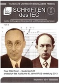 Cover: Paul Otto Rosin - Technische Universit&auml;t Bergakademie Freiberg