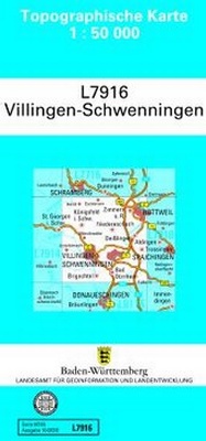 Abbildung von: L7916 Villingen - Schwenningen - Landesamt für Geoinformation und Landentwicklung Baden-Württemberg (LGL)