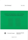Cover: Lokalisierung fluidges&auml;ttigter por&ouml;ser Festk&ouml;rper bei finiten elastoplastischen Deformationen - Universit&auml;t Stuttgart Inst. f. Mechanik (Bauwesen)
